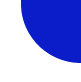 Blue quarter circle icon